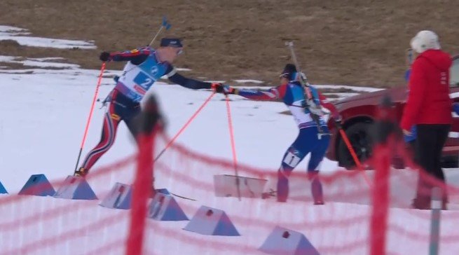 ЧМ по биатлону: Норвегия выиграла мужскую эстафету, Франция - вторая ЧМ по биатлону: Норвегия выиграла мужскую эстафету, Франция - вторая