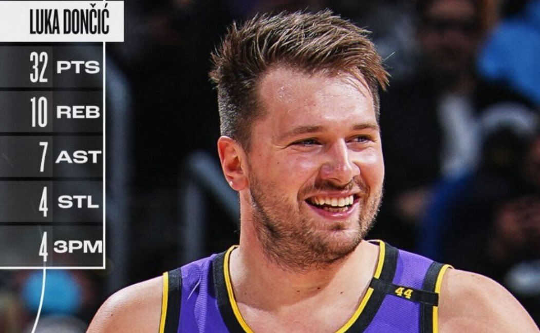 32 очка Дончича помогли «Лейкерс» обыграть на выезде «Денвер» (НБА, видео)