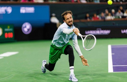 Медведев в 3-х сетах обыграл Фиса и вышел в полуфинал «Мастерса» в Индиан-Уэллс