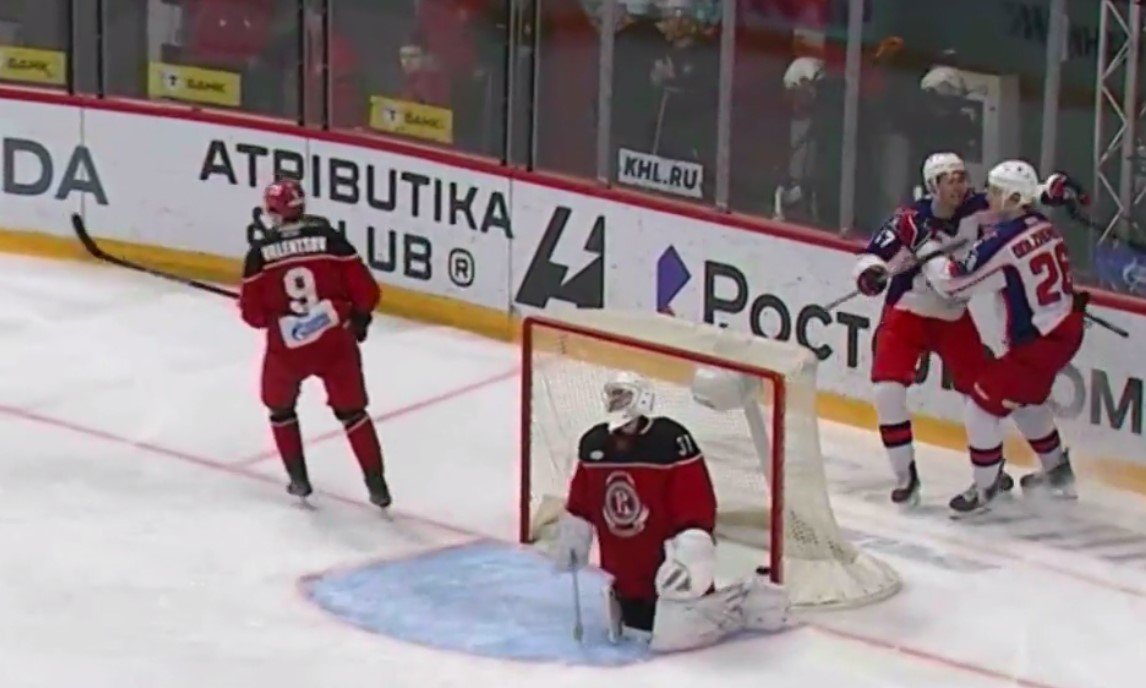 ЦСКА дожал на выезде «Витязь» (КХЛ, видео)