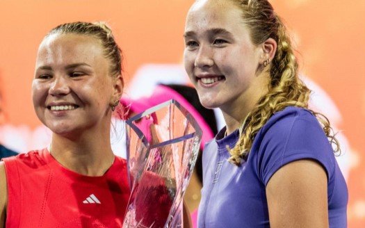 Мирра Андреева и Диана Шнайдер выиграли парный турнир в Майами