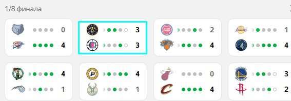 Уэстбрук («Денвер») подарил 4 очка «Клипперс», счет в серии 3-3 (плей-офф НБА, видео)