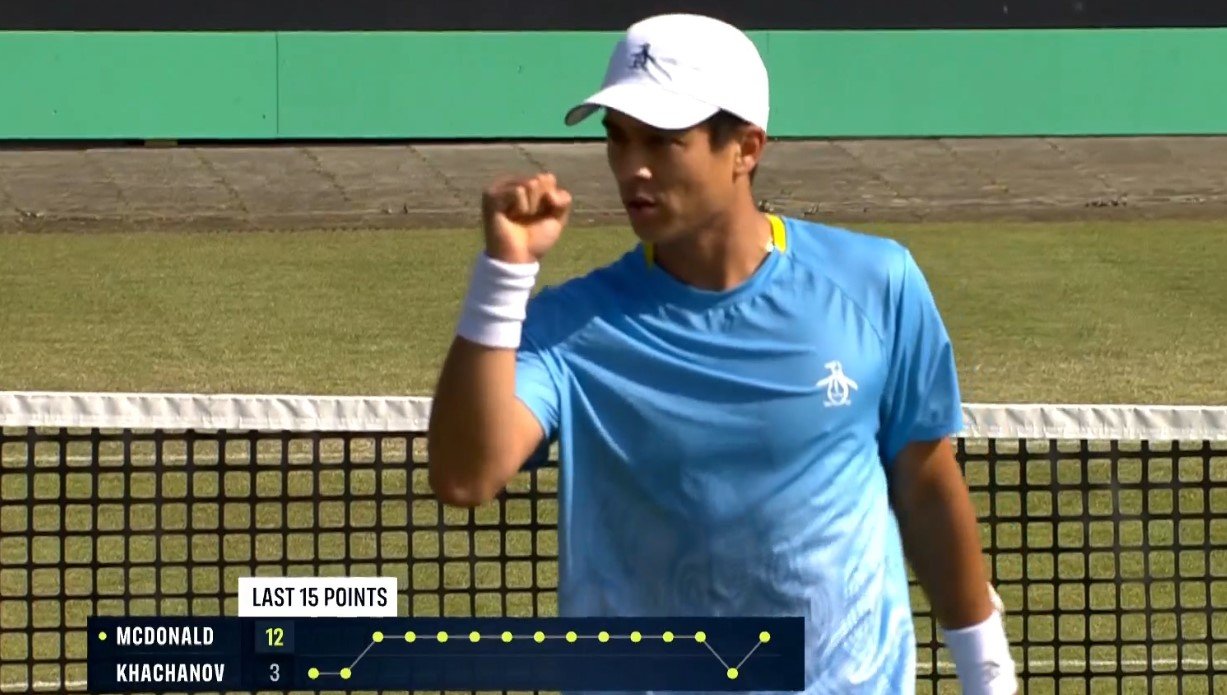 Хачанов в 3-х сетах победил Макдональда и вышел в 1/4 финала в Хертогенбоше (АТП-250) Хачанов в 3-х сетах победил Макдональда и вышел в 1/4 финала в Хертогенбоше (АТП-250)