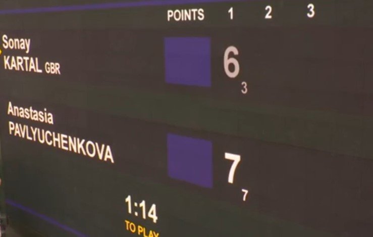 Павлюченкова вырвала сет несмотря на ошибку авто-системы на Уимблдоне - не засчитали аут