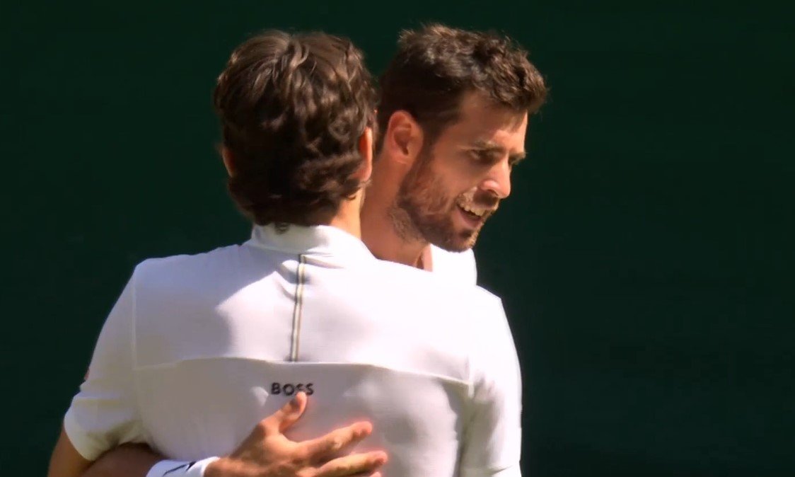 Фриц в 4-х сетах выбил Хачанова с Уимблдона и вышел в полуфинал