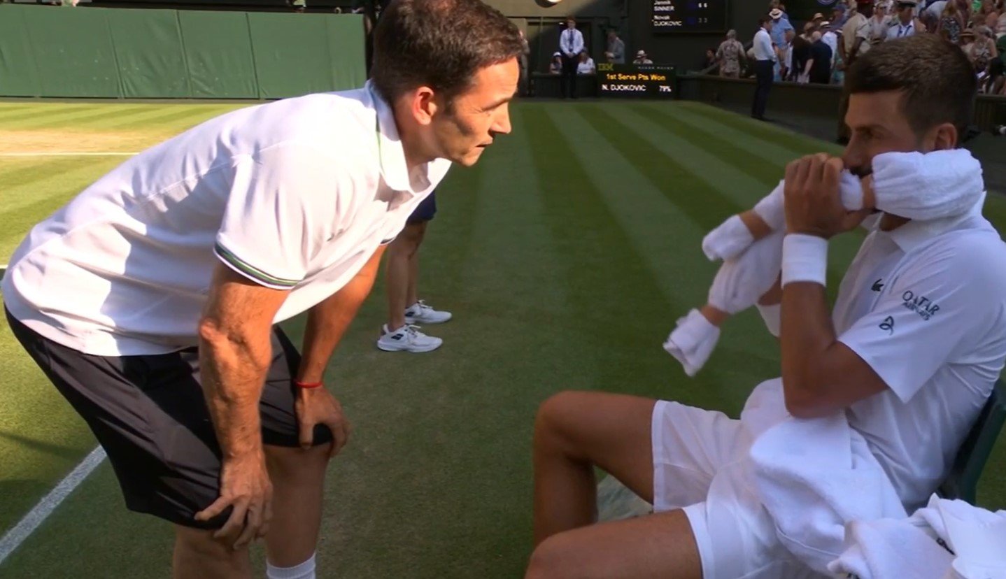 Синнер разгромил Джоковича в трех сетах за 2 часа и вышел в финал Уимблдона