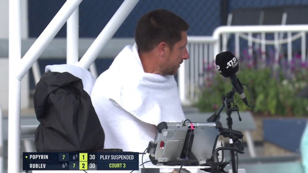Рублев в 3-х сетах обыграл Попырина и вышел в 1/8 финала «Мастерса» в Цинциннати (АТП, видео)