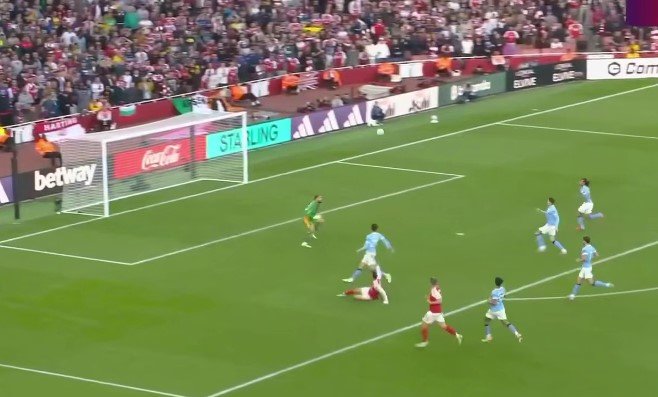 «Арсенал» на 93-й минуте вырвал ничью у «Ман Сити» (АПЛ, видео)