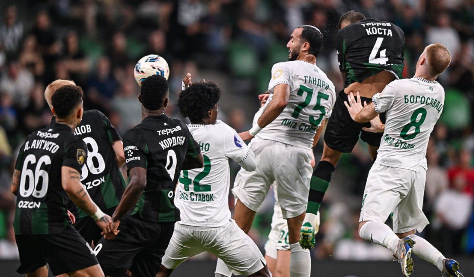 «Краснодар» обыграл дома «Ахмат»: у Кордобы - гол, Агкацева - отбитый пенальти (Видео)