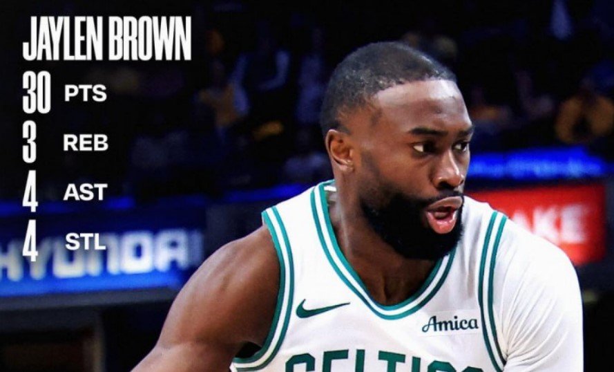 Браун («Бостон») выдал 8-й матч подряд с 30+ очками - в шаге от повторения клубного рекорда (НБА)
