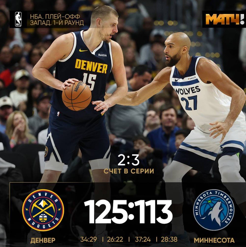 «Оклахома» всухую закрыла серию с «Финиксом» и первой вышла в 1/4 финала НБА (обзор, видео)