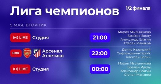 Арсенал - Атлетико: прогноз Вишневского на ответный полуфинальный матч ЛЧ (5 мая)
