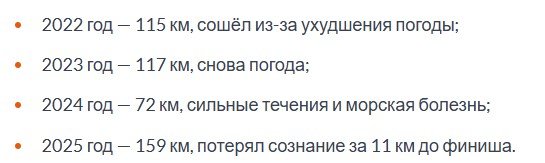 Поляк Бартоломей Кубковский с 5-й попытки переплыл Балтийское море: 160 км за 55 часов Поляк Бартоломей Кубковский с 5-й попытки переплыл Балтийское море: 160 км за 55 часов