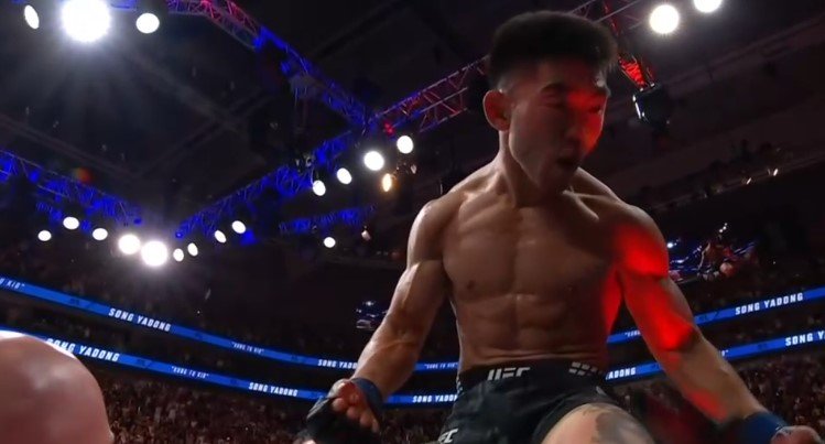Умар Нурмагомедов сенсационно проиграл нокаутом Ядуну на UFC Fight Night 286