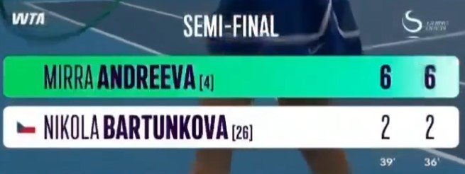 Андреева разгромила Бартункову и вышла в финал «тысячника» в Пекине (WTA-1000) Андреева разгромила Бартункову и вышла в финал «тысячника» в Пекине (WTA-1000)